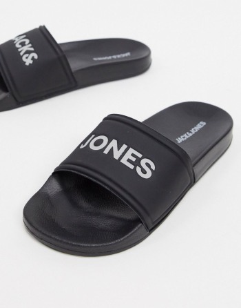 Jack & Jones Crne - Muške Natikače | 04732ZVHS